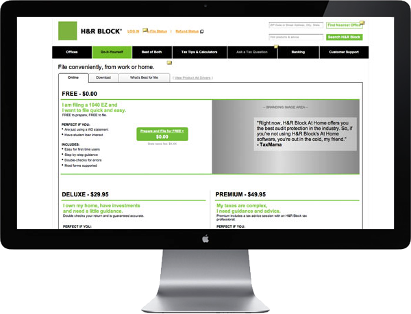 <b>DO-IT-YOURSELF</b> : We prioritized finding an office or finding the <i>right</i> online product for different tax situations over the competing drivers to help, tips and purchase.